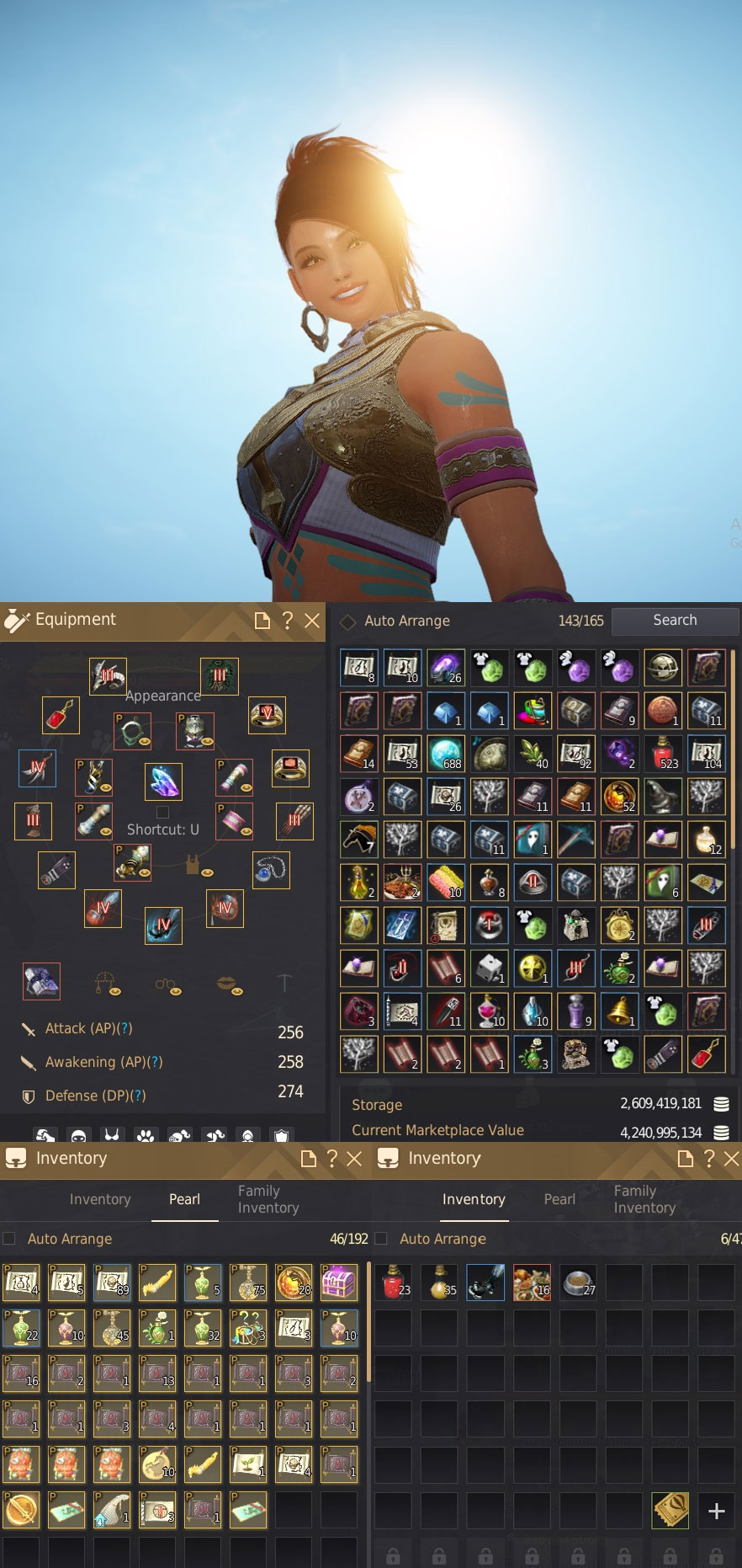 EU Mystic - LVL 60+ with 530 Renown Score + Gear worth 9000M+ ( 9 BILLIONS+)​-233ha7x-jpg