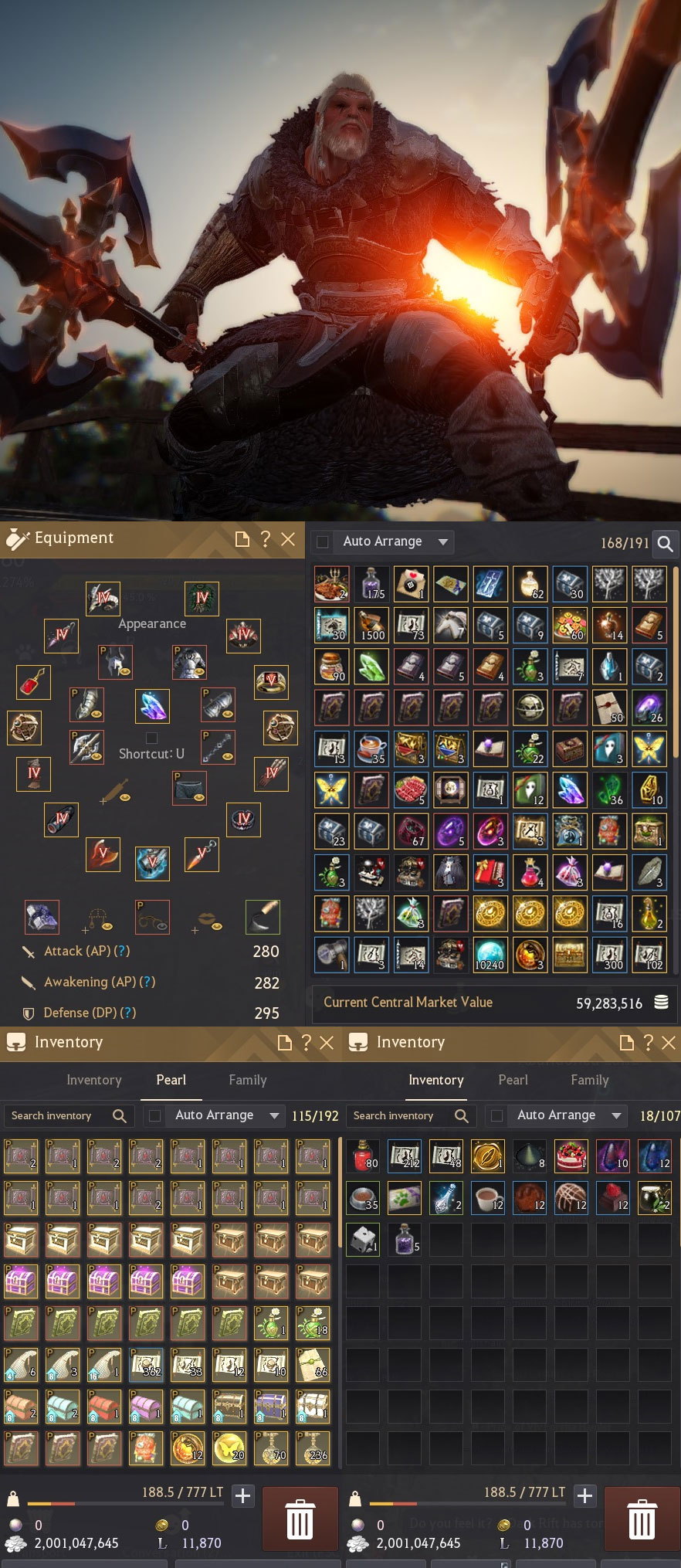 NA Berserker - LVL 60+ Full PEN Weapons, Gear worth 55000M+ ( 55 BILLIONS+)​-zerker20235-high-jpg