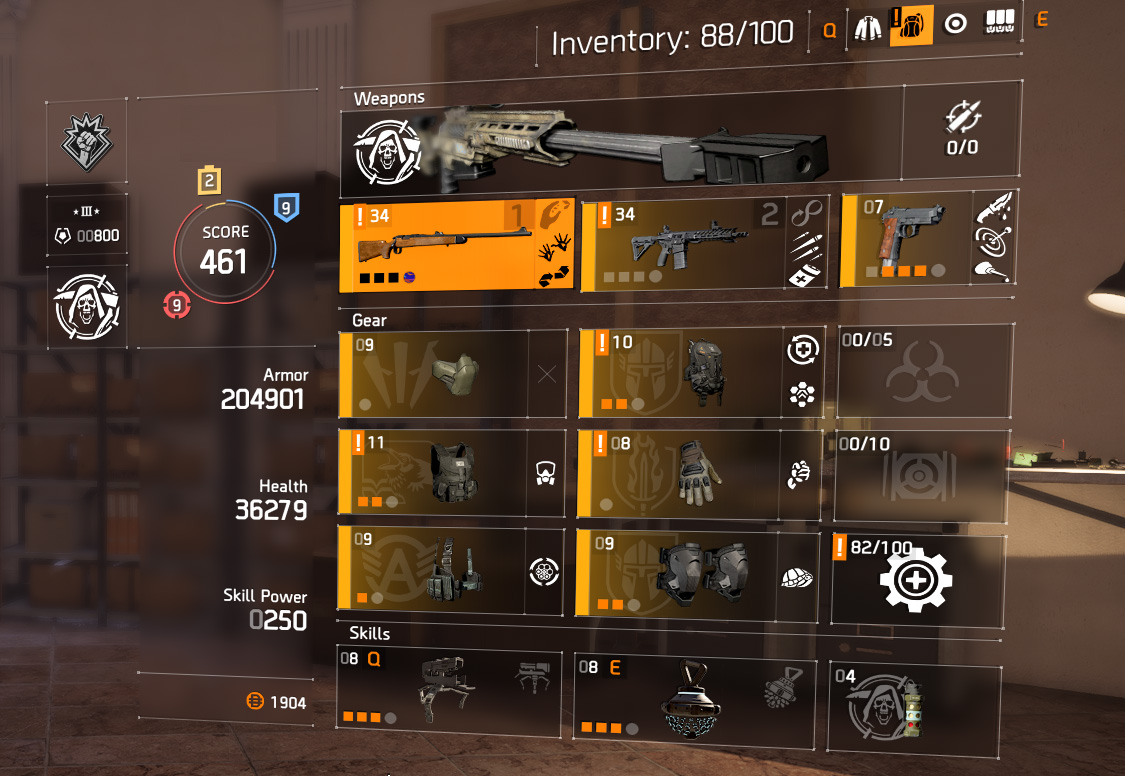 TOP 1% Division 2 Account with 461 Gear Score - Gold Edition - World Tier 5 Ready-pdfkbtg-jpg