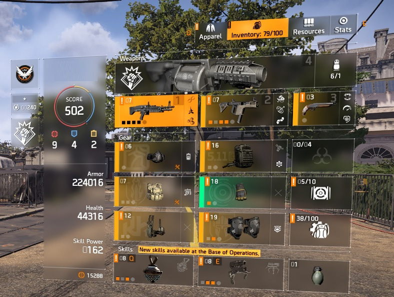 HIGH END DIVISION 2 PC ACCOUNT, LEVEL 30 and 502+ GEAR SCORE (TIER WORLD 5 READY)-df0hw9y-jpg