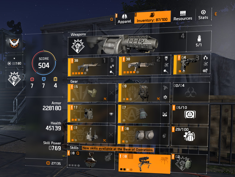 HIGH END DIVISION 2 PC ACCOUNT, LEVEL 30 and 504+ GEAR SCORE (TIER WORLD 5 READY)-qtzoq3w-jpg
