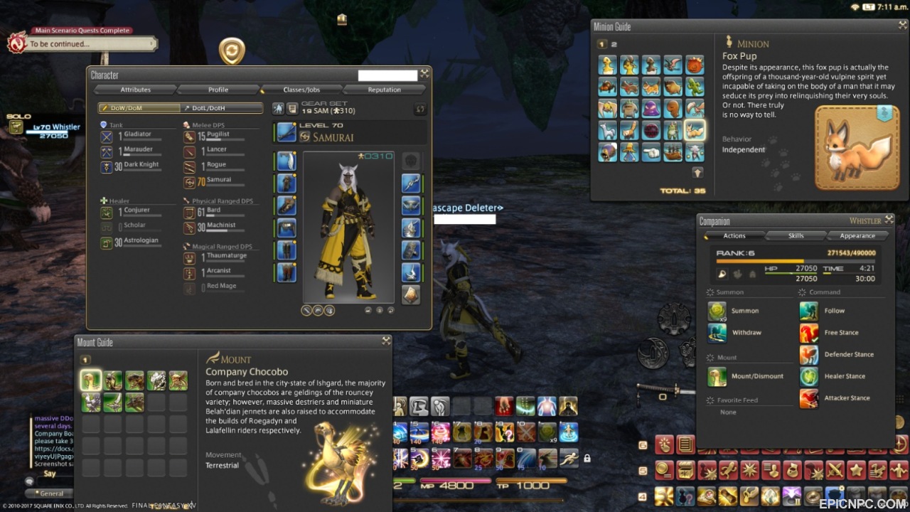 (310) 70 Sam/ 61 bard stormblood account-nj7h4pbo0yglhcs625tk-jpg