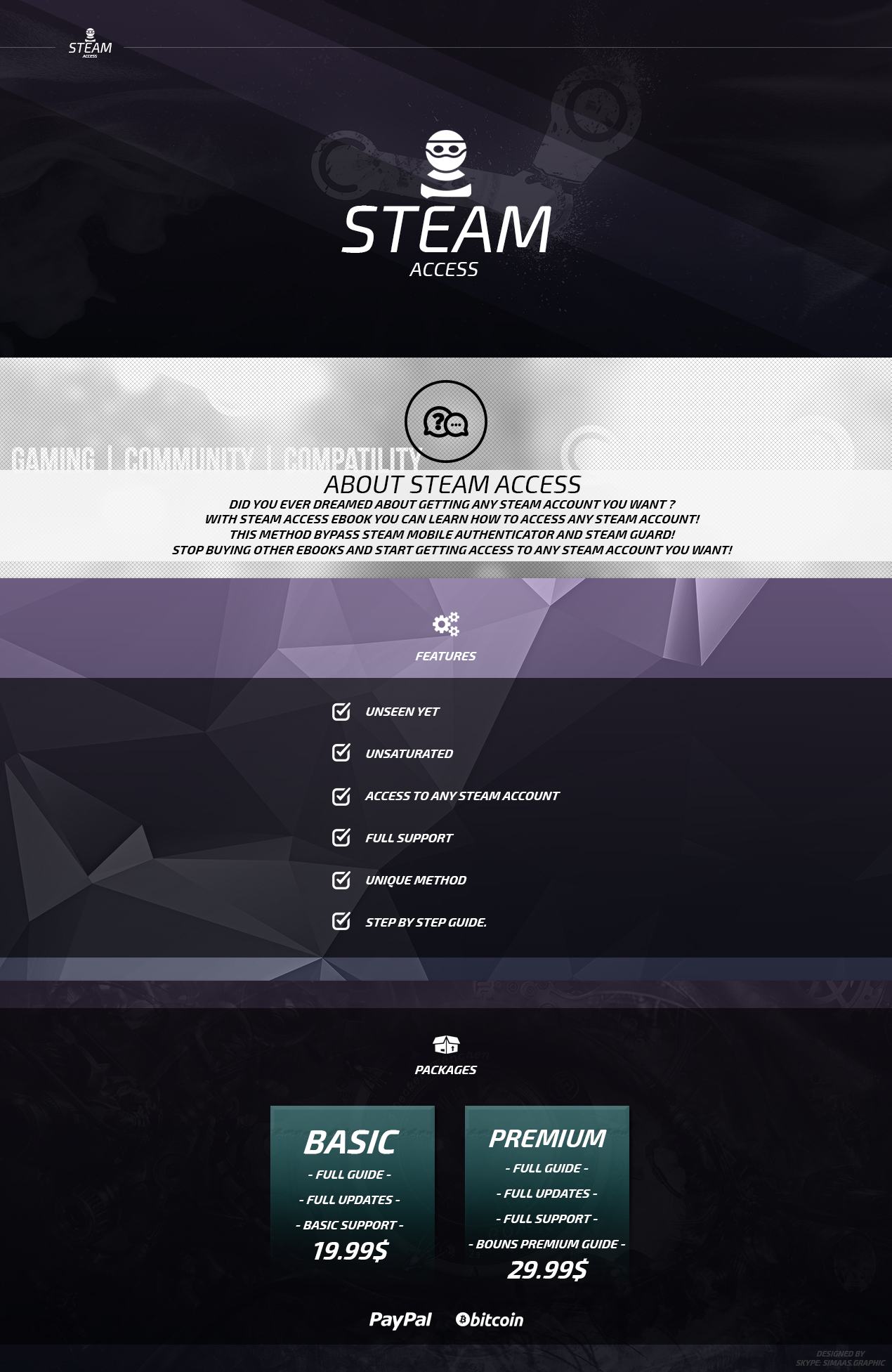 Steam access| access any steam account| bypass steam auth| affordable-steamaccess-jpg