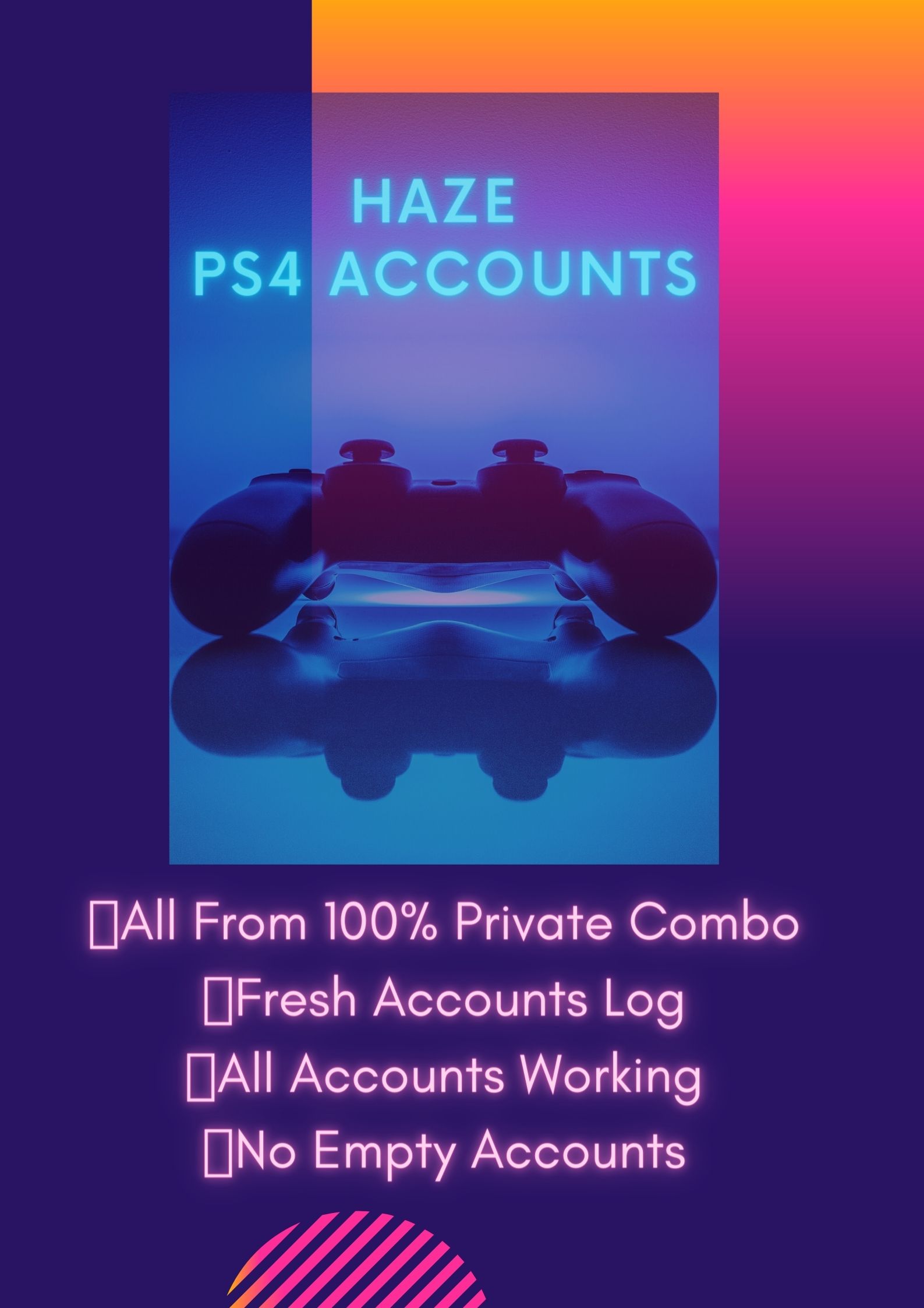 Ps4 accounts in bulk | cheap | +30 aaa new games &amp; private combos | psn |-poster-hazedeal-jpg