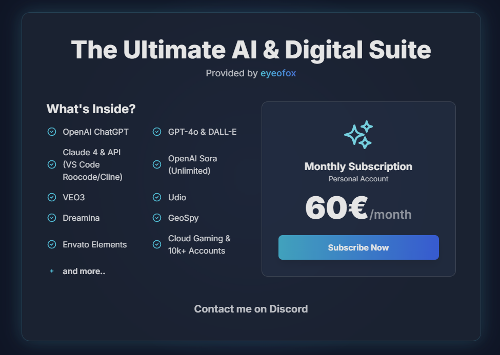 The Ultimate AI Bundle(Sora, Chatgpt, GeoSpy, Claude 4 API and more..)-wbijcab-png