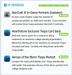 TeSpa Dalaran Flame Hearthstone Card Back + HoTS and Starcraft 2 portraits for sale.-gif