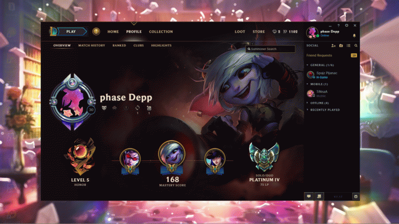EUNE / Platinum 4 / 88 Champions / 32 Skin / 5 Rune pages-webp-net-resizeimage-2-gif
