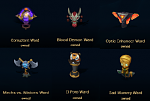 selling lvl 59 / gold 2 / all champs / + than 30 skins / eu west-lol-6-ward-skins-png