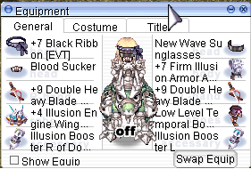 Ragnarok Online (NovaRO) Zeny and Equipments-ventas-png