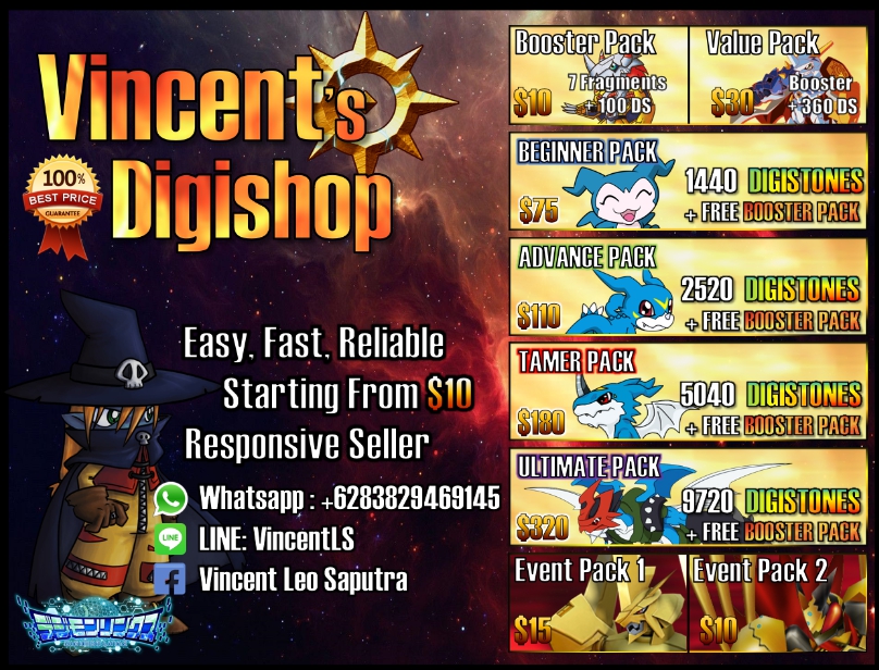 Digimon Links Digistones Recharge / Top Up | Verified Seller-1524934122178-jpg