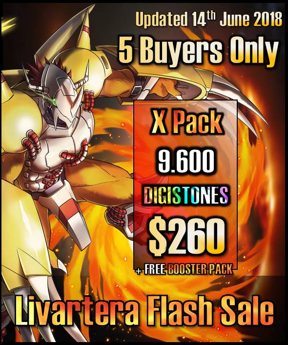 Digimon Links Digistones Recharge / Top Up | Verified Seller-flash-sale-jpg