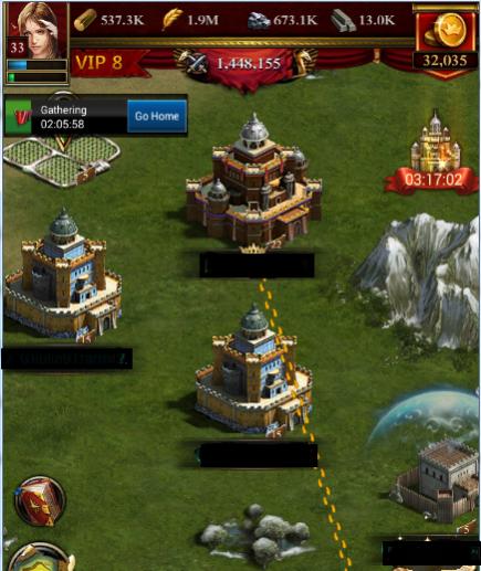 Clash Of Kings c22 1,5mpower-30k gold + 2 x c15 +1 x c10-printscr-jpg