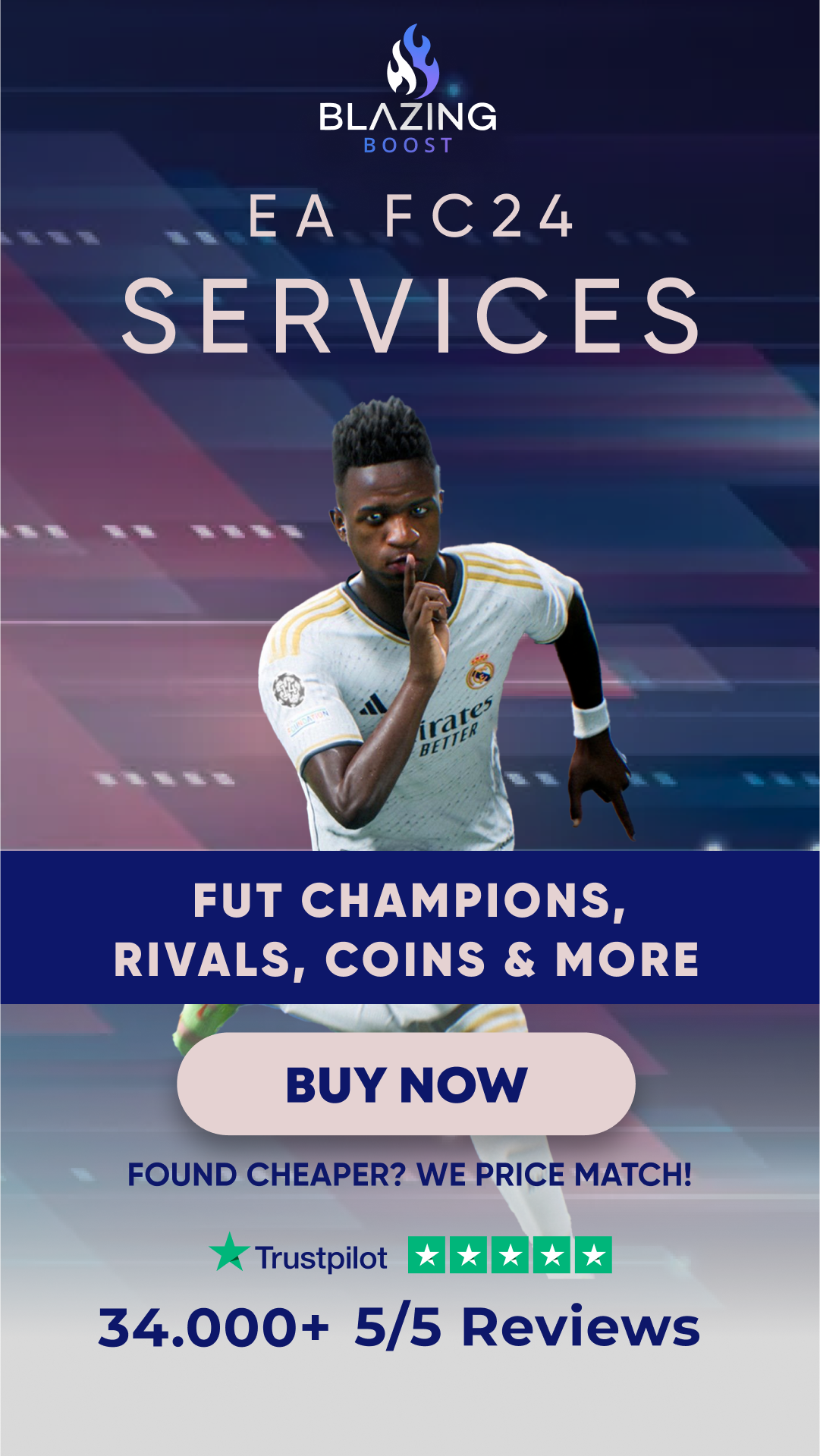 BlazingBoost - Premium EA FC 24 Services - Coins, Boosting, Coaching - Since 2012 - 34k+ TP Reviews-fc24_banner2-png