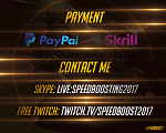 SpeedBoost | High skill | Free Stream | Fast | 60+ FeedBack | Top 500-5-gif
