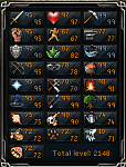 Selling 187 combat 2148 total 07 account-rsstats-png