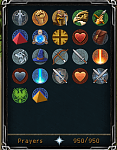 Selling 187 combat 2148 total 07 account-prayers-png