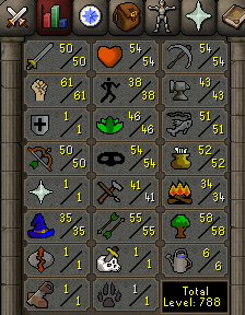 Selling RS Account (2M Cash) Level 48 Granite Maul Pure-lol-png