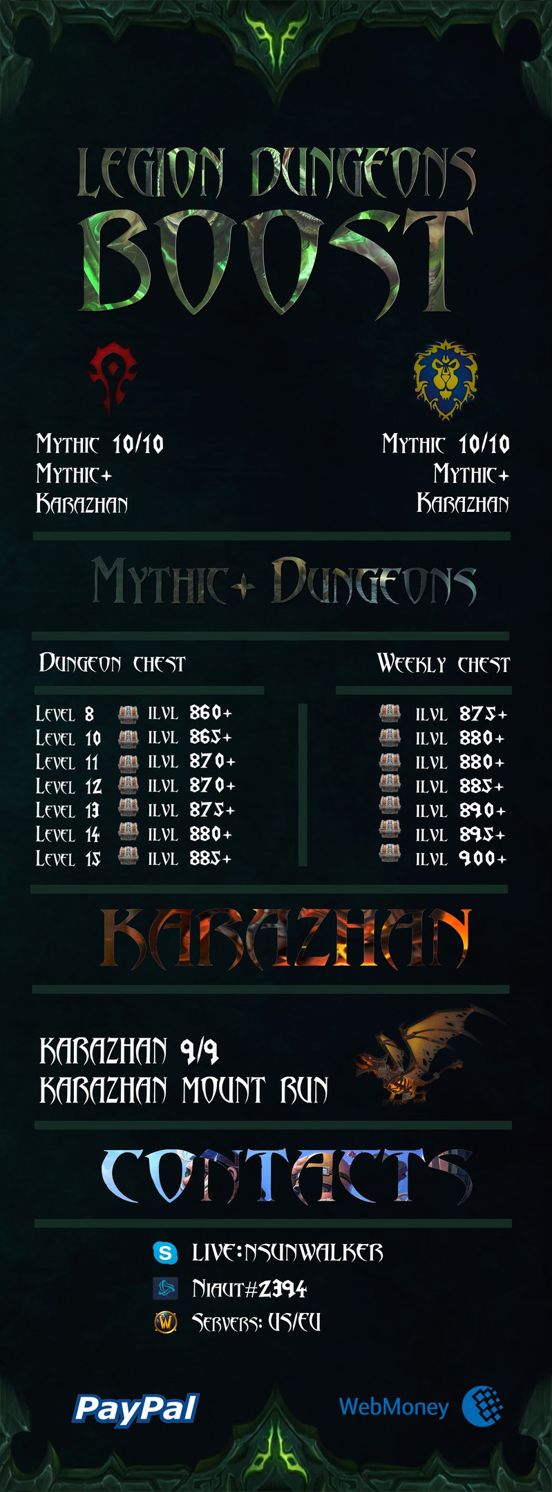 &#10026;[us/eu]&#10026;mythic+ dungeons&#10026;karazhan mount run&#10026;mythic 10/10&#10026;-9edqslx0p70-jpg