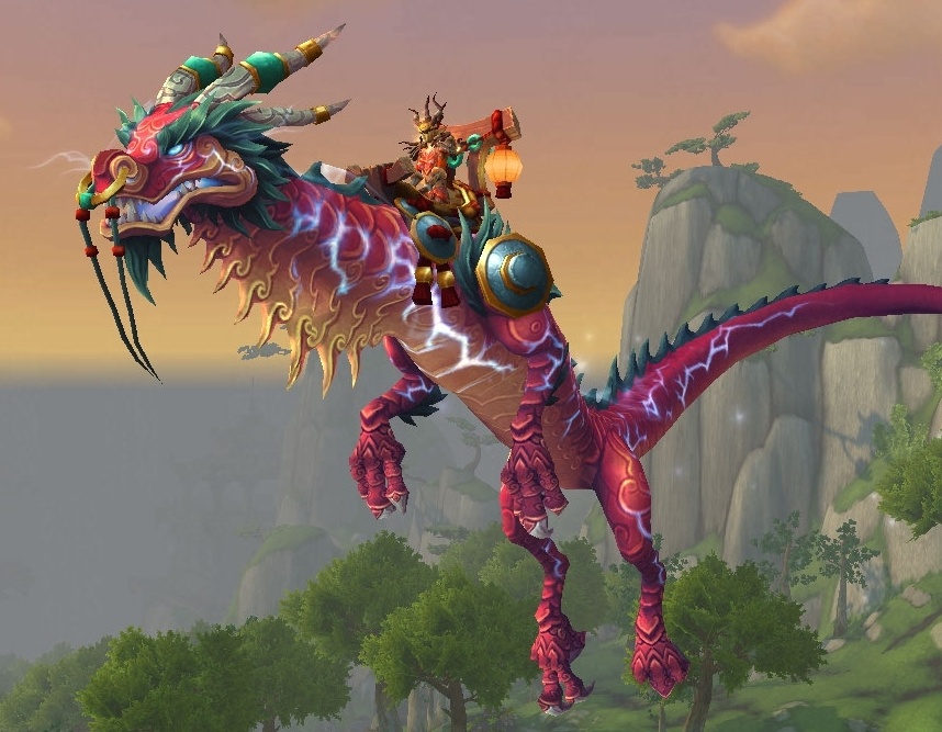 WOW WTS Reins of the Thundering Ruby Cloud Serpent. ALANI-alani-jpg