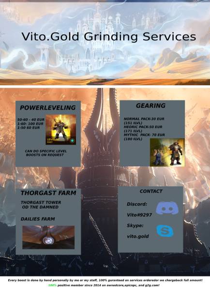 Shadowlands Powerleveling / Grinding/ Gear / Proffesions ! Get yours today!-low-jpg