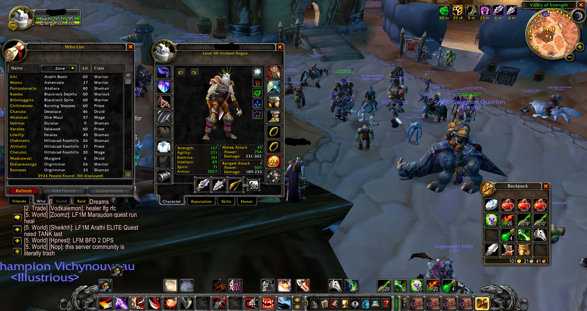 Elysium rogue 60 pre raid biss gear + felstriker-rgg-jpg