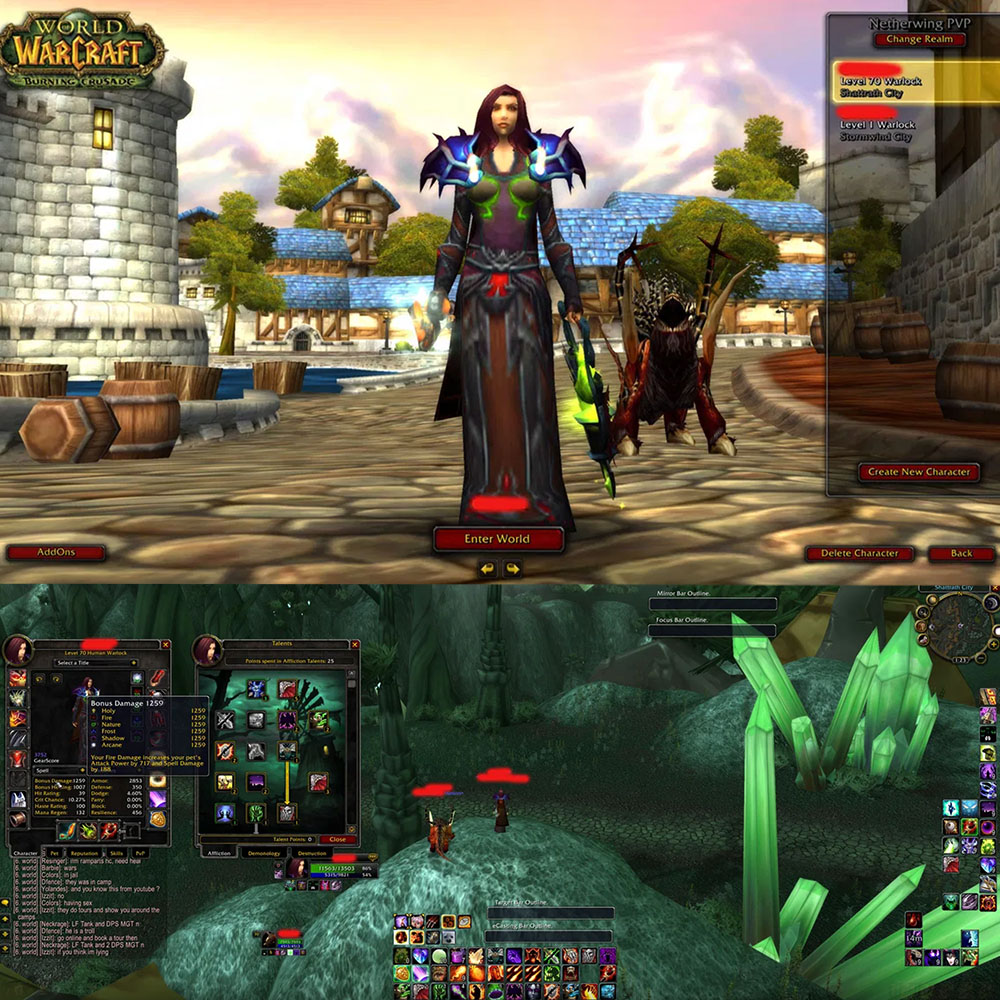 WTS - Netherwing , S4 Human Warlock, 3752 GS, 3000+ Gold + Original Gmail !-warlock-jpg