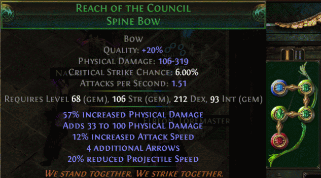 Reach of the council spine bow legacy edition (Legacy SC)-screenshot_1-gif