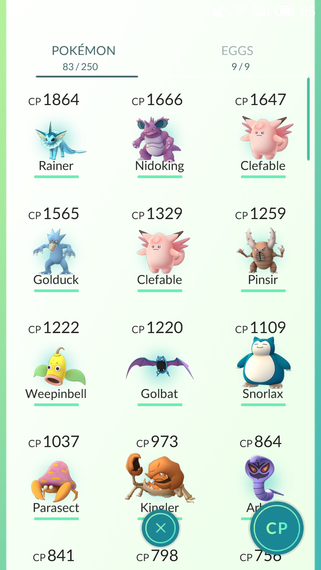 Level 24 pokemon go account with 1864 Vaporeon CHEAP 20€-s60722-105930-jpg