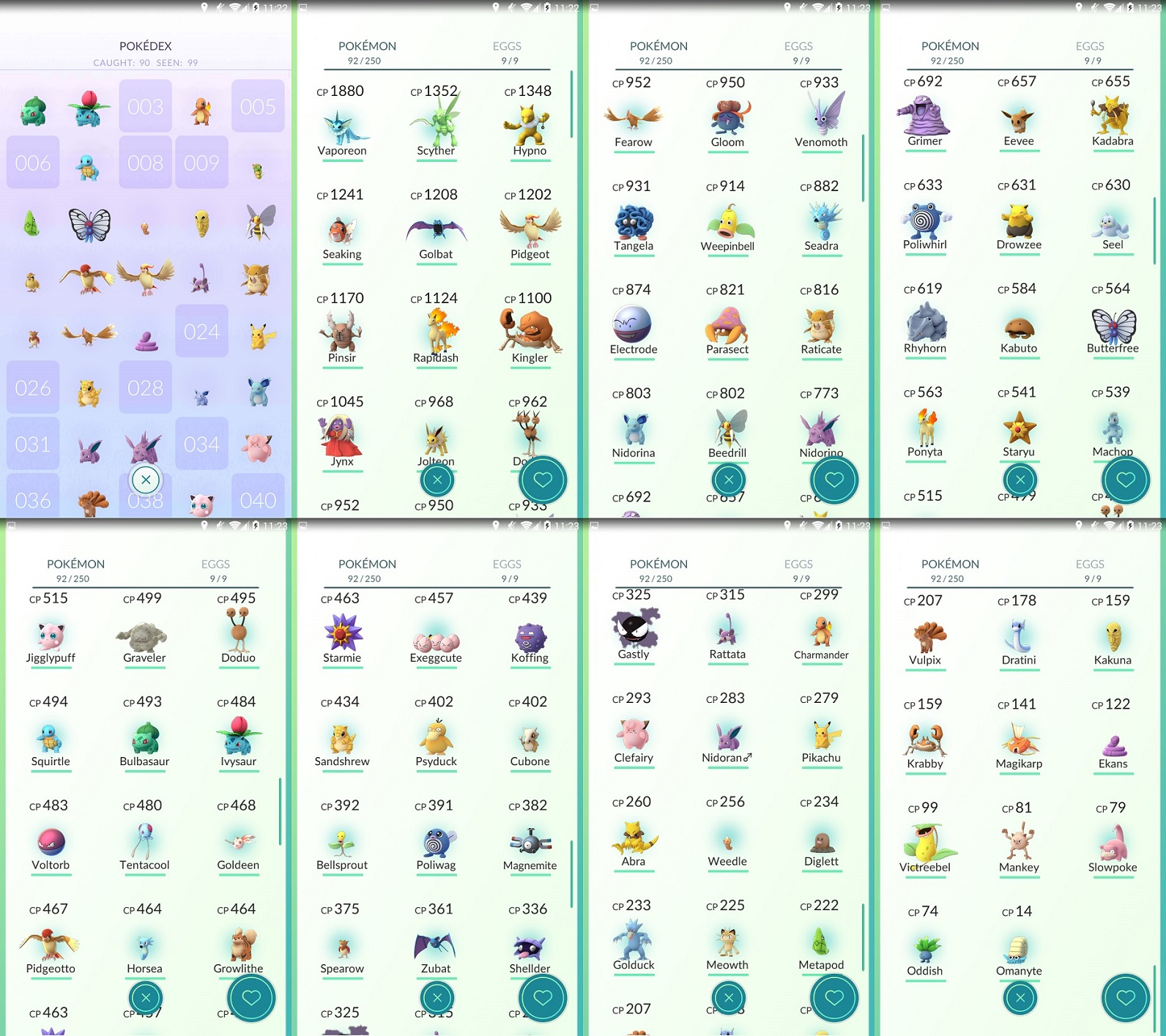 Pokemon Go Account | NO TEAM | Level 23 | 1880 CP Vaporeon+ More-1-jpg