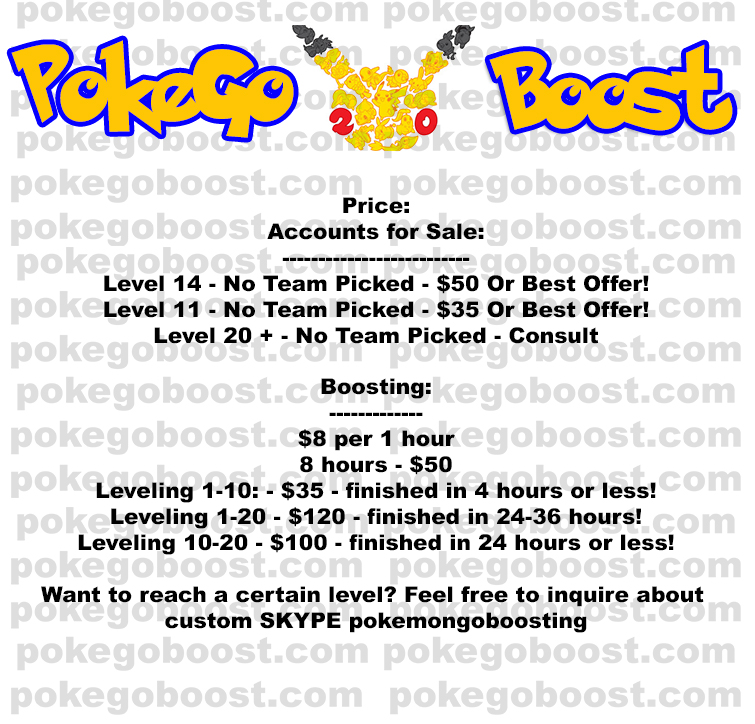Pokemon Go Accounts and Boosting-20a-jpg