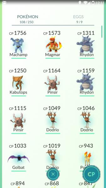 Level 24 Account , Machamp 1756CP , Magmar 1574 CP , No team!-screenshot_2016-07-25-12-11-14-jpg
