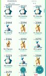 Level 37.5 pokemon go account - 1.5m+ stardust - 100% iv 3425 drag best moves + more-screenshot_20160805-195739-jpg