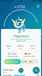 7 days warranty - Level 25 - IV 100% - Highs Pokemons - 271.156 Stardust-20160830_175406000_ios-gif