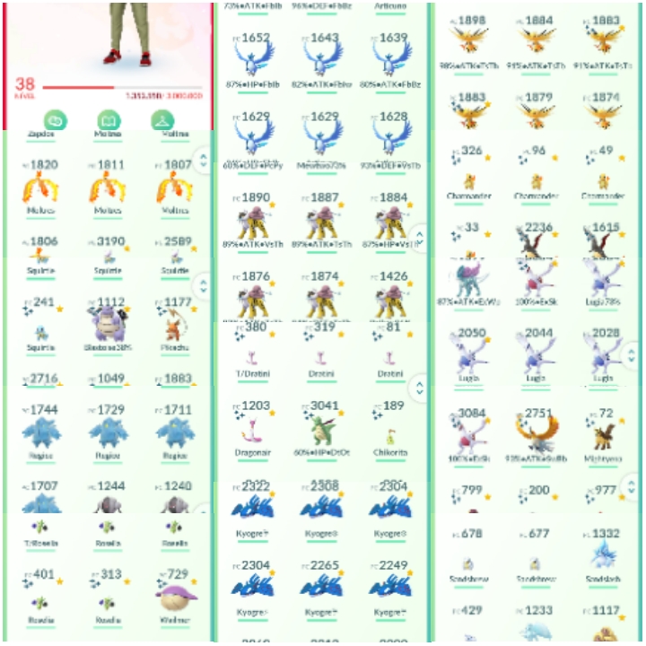 Pokémon GO Account 2016 LVL 38-photogrid_1537904665162-jpg