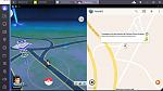 Bluestacks Split Screen Pokemon Go and Fake Gps-splitscreen-jpg