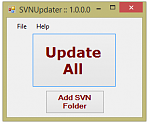 SVNUpdater - Update all SVN links with one click-mainscree-png